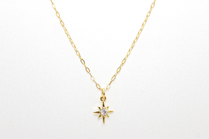 Gold Star Necklace