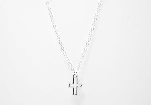 Silver Cross Necklace