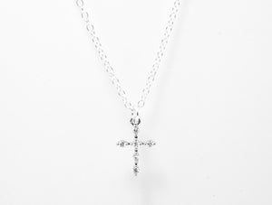 Silver Faith Necklace