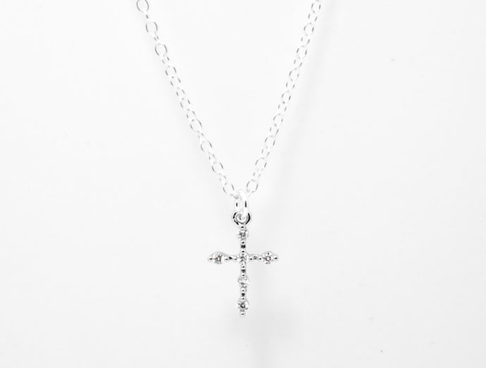 Silver Faith Necklace