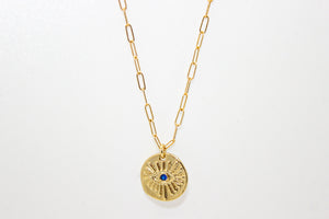 Blue Evil Eye Necklace