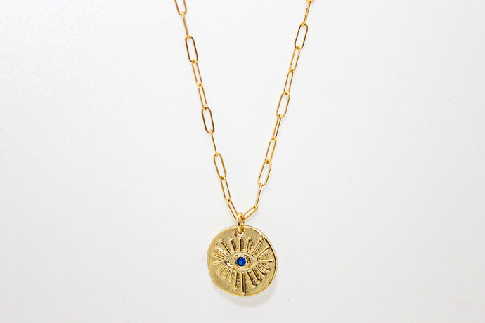 Blue Evil Eye Necklace