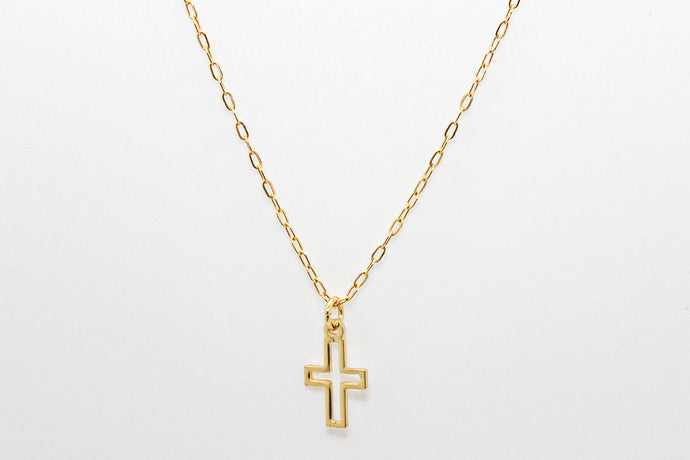 Gold Cross Necklace