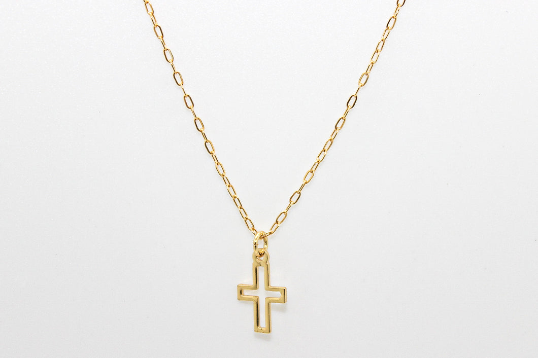 Gold Cross Necklace