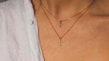 Load image into Gallery viewer, Gold Cross Necklace